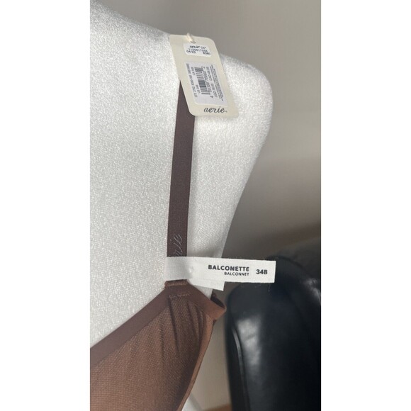 Aerie Smoothez Balconette Bra 36B Brown - Picture 6 of 6